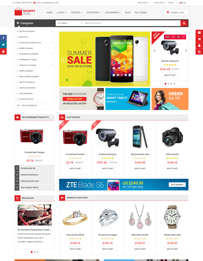 Top OpenCart Themes to Boost Your Sales on End-Year Sale Seasons