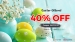 Happy Easter Day 2018 with 40% OFF on Everything
