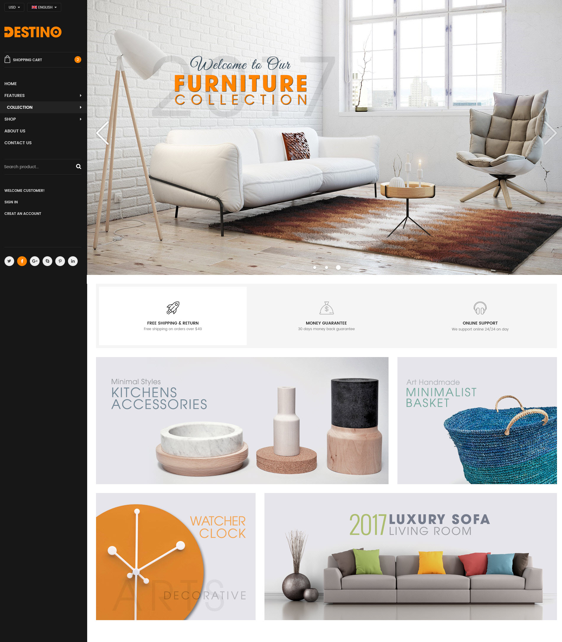 furniture magento 2 theme