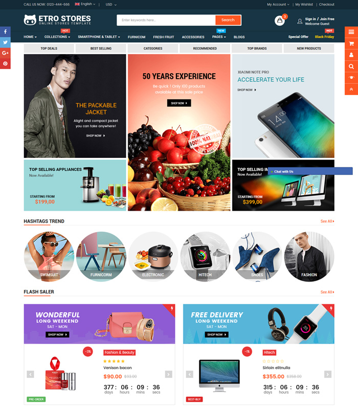 2020's Best-Selling Shopify Themes with Large Catalogs