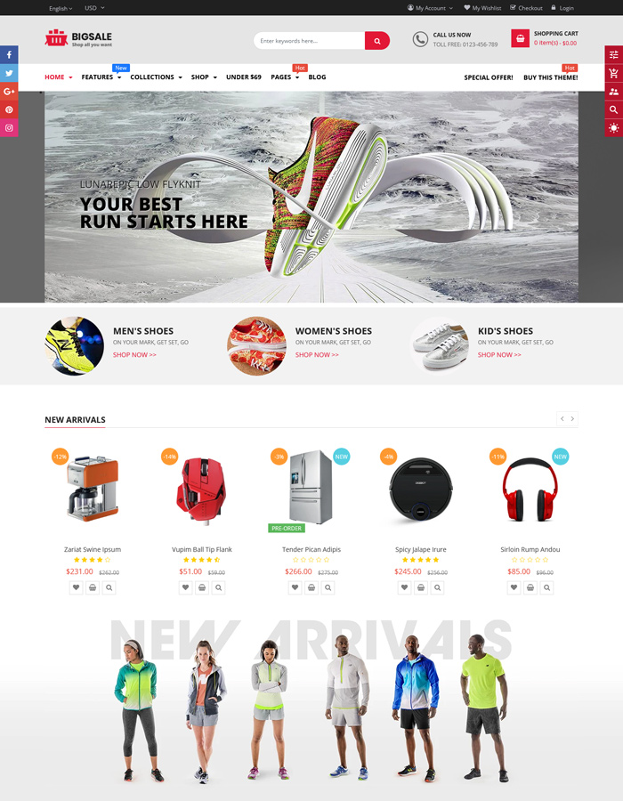 Best Shopify Themes for Your Shoes & Footwear Store Business
