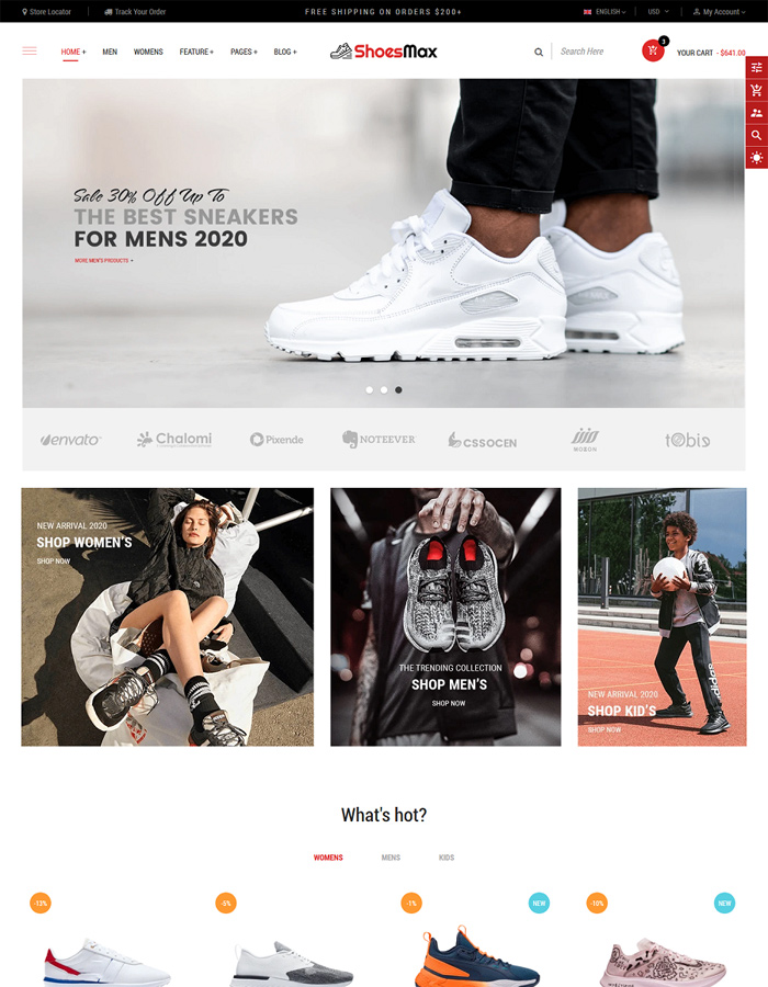 Best Shopify Themes for Your Shoes & Footwear Store Business