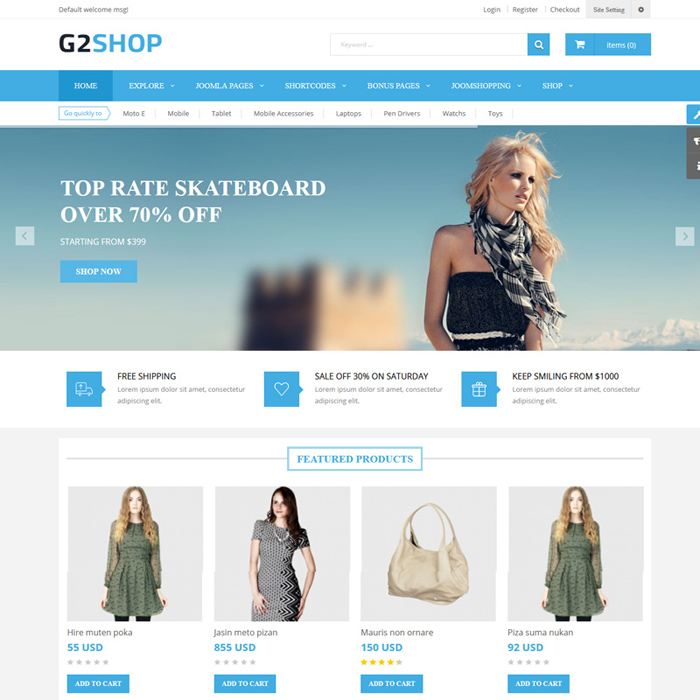 2021's 10 Best Clothes & Fashion Accessories Joomla Templates