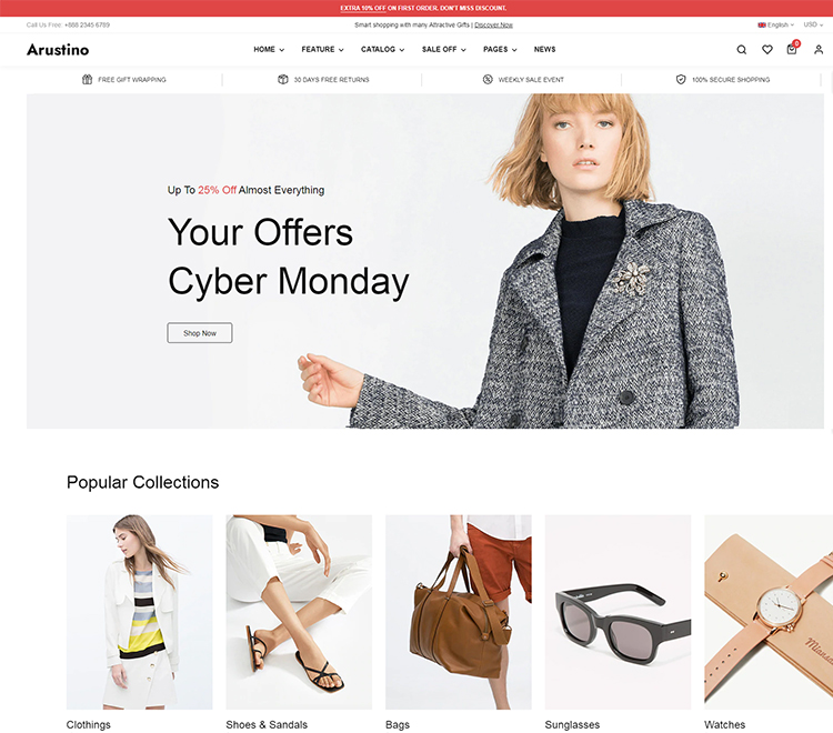 Best Interior & Furniture Shopify Themes for 2020