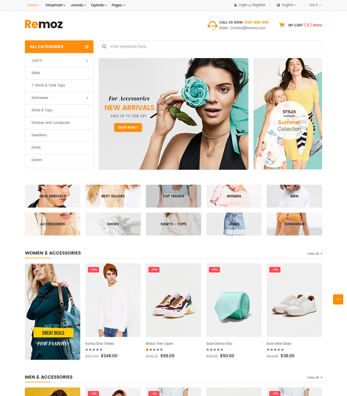 Top 10 Best Free & Premium eCommerce Joomla Templates In 2021