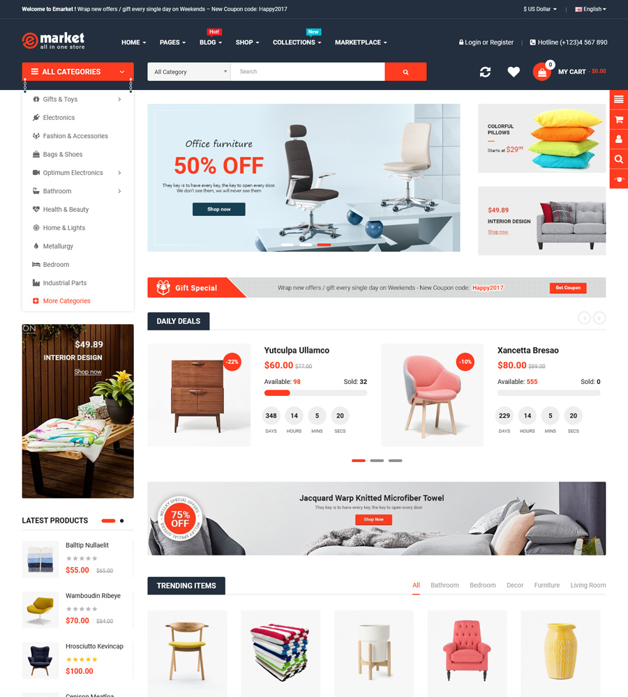 Best Accessories OpenCart Themes and Templates in 2021