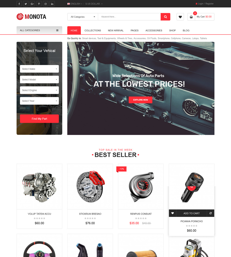 Best Accessories OpenCart Themes and Templates in 2021