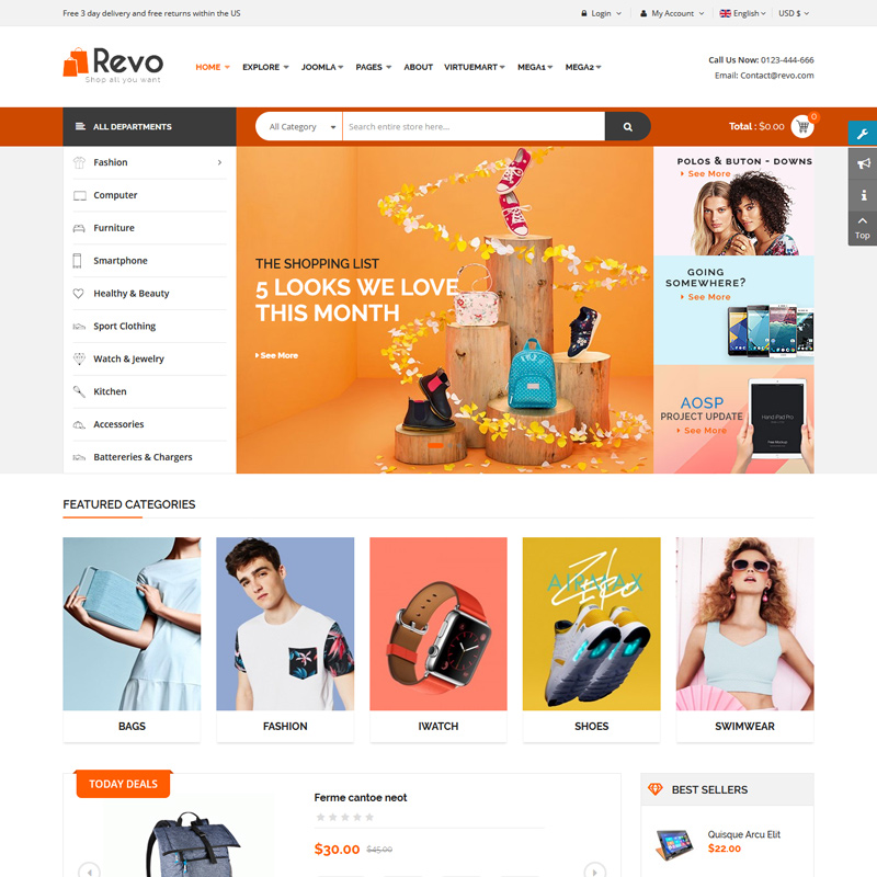 Best Fashion Joomla Templates for Building Fashion Stores in 2020