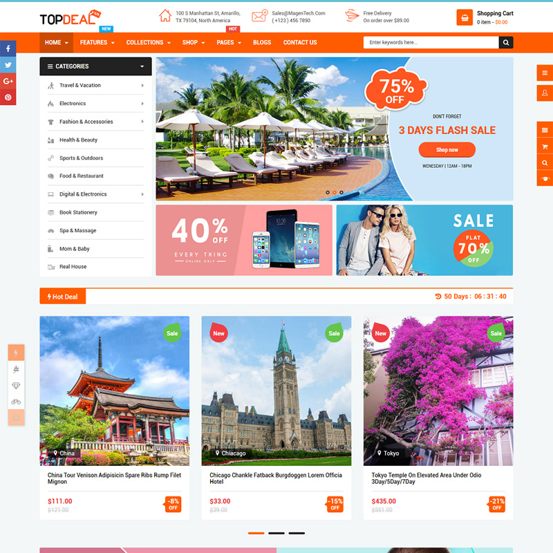 Best Free & premium Multipurpose OpenCart Themes 2019