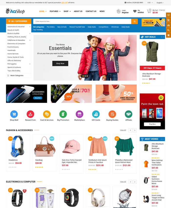 Free & Premium Shopify Themes to Promote Holidays, Christmas Campaigns