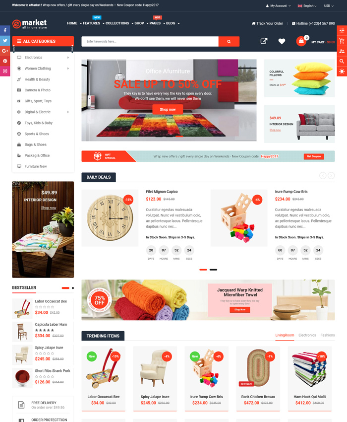 Free & Premium Shopify Themes to Promote Holidays, Christmas Campaigns