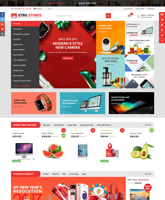 Free & Premium Shopify Themes to Promote Holidays, Christmas Campaigns