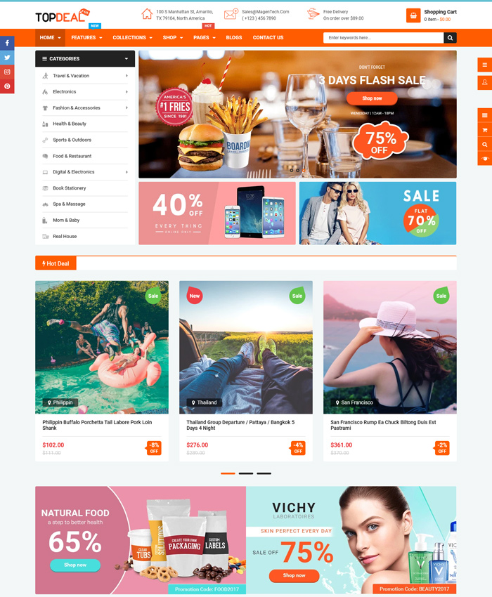 Free & Premium Shopify Themes to Promote Holidays, Christmas Campaigns