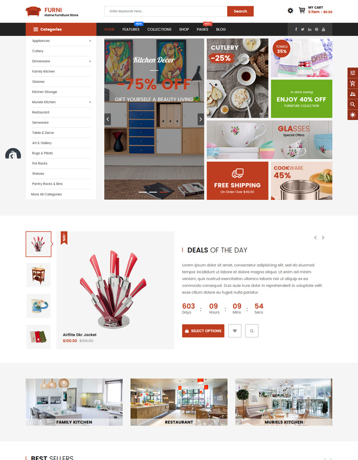 Best Interior & Furniture Shopify Themes for 2020