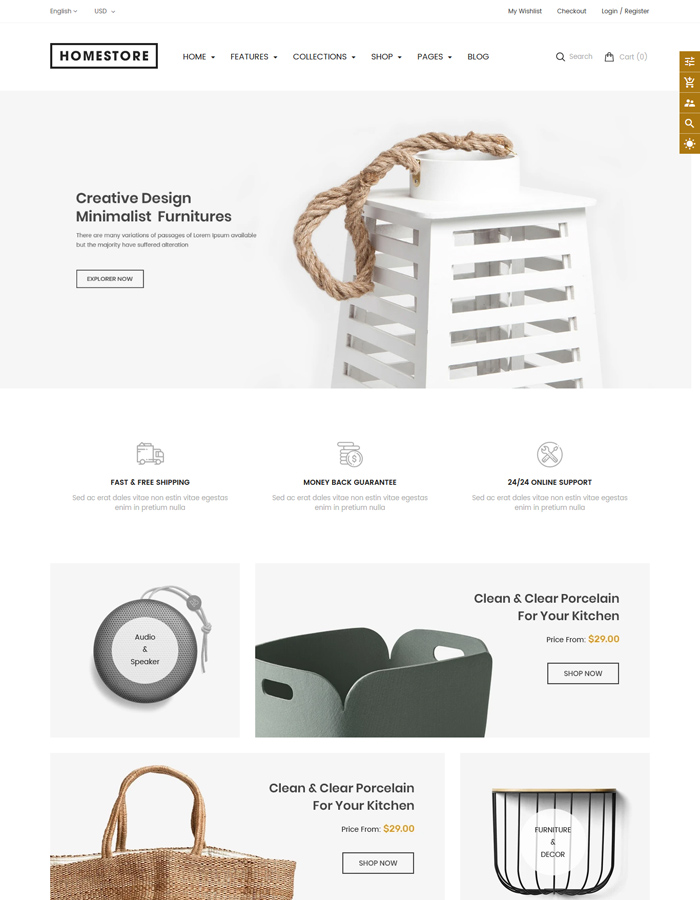 Best Interior & Furniture Shopify Themes for 2020