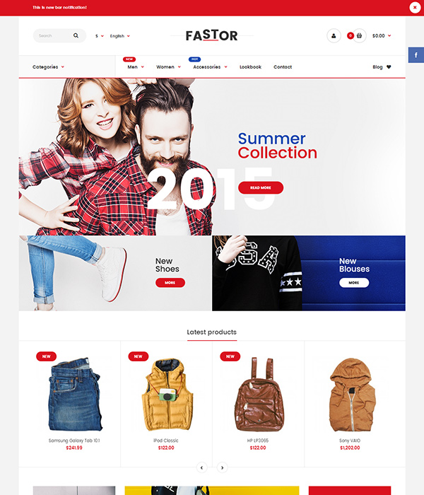 Best Premium Responsive OpenCart Theme - eMarket