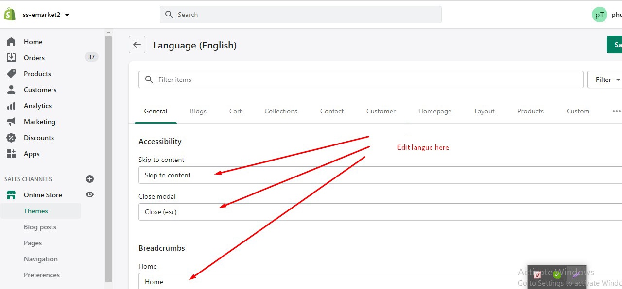 How to Configure Multi Language in Shopify Themes