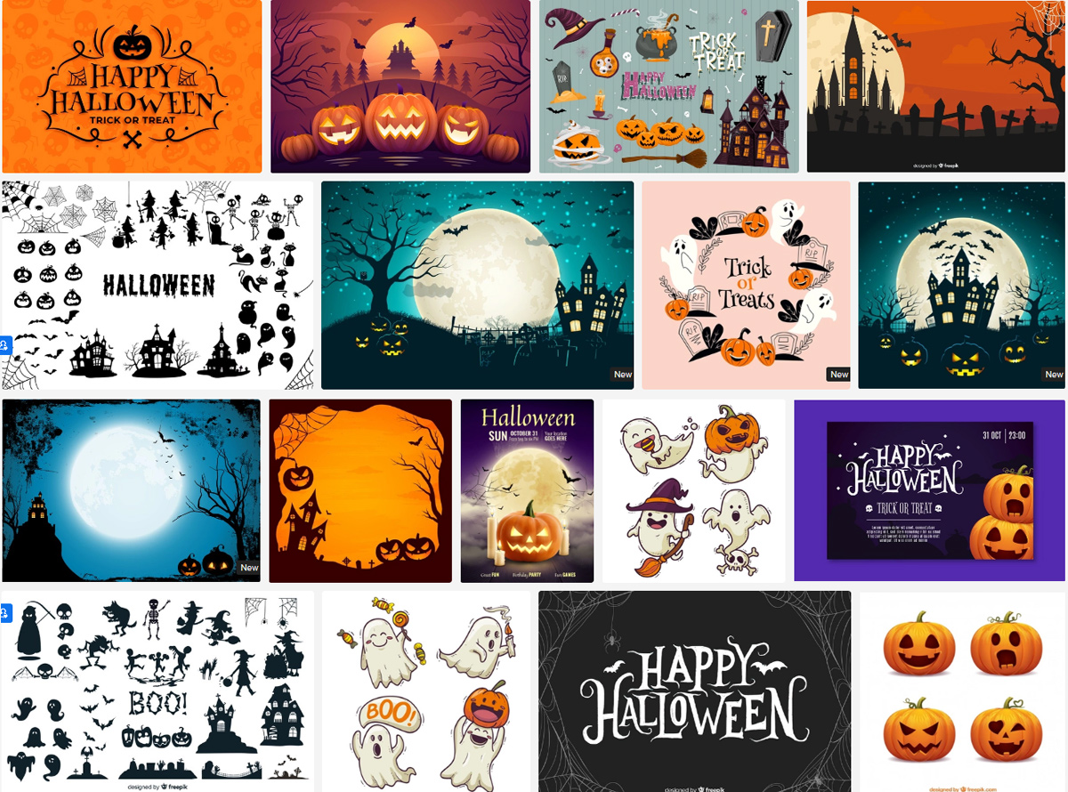 [Freebies] Free Halloween PSD Files, Graphics, Vectors & Images