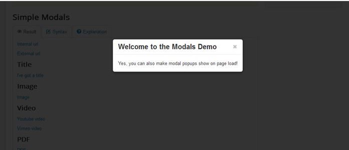 Top 20 free pop-up modules for Joomla 3.8