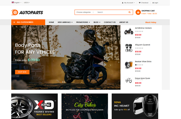 Best Free & Premium eCommerce Joomla Templates 2020