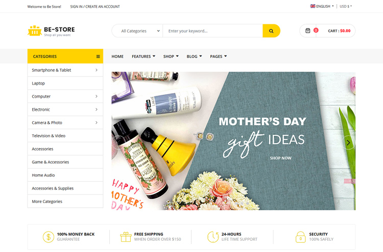 Best Free & Premium eCommerce Joomla Templates 2020