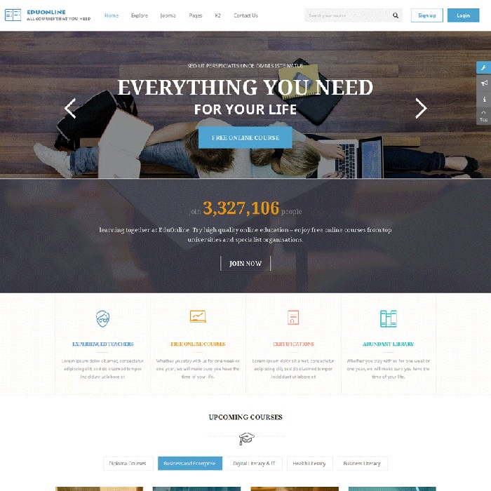 2020's Free and Premium Joomla K2 Templates