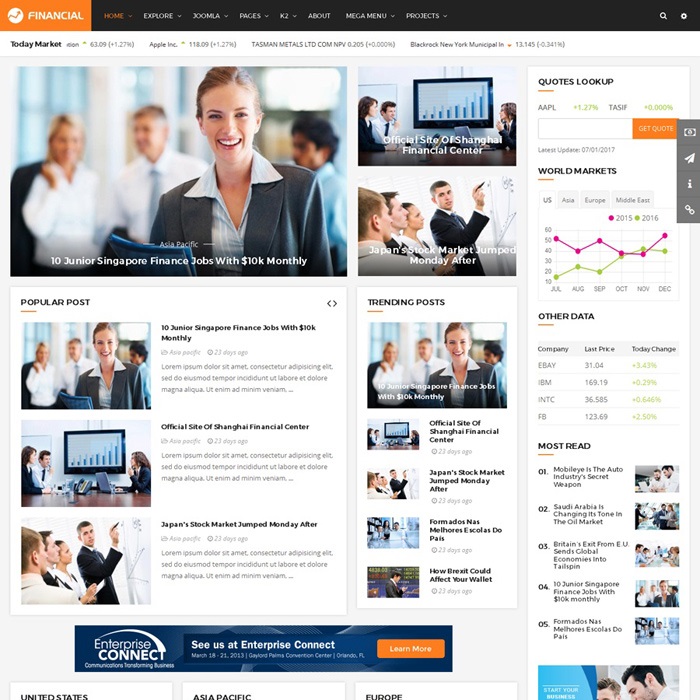 2020's Free and Premium Joomla K2 Templates