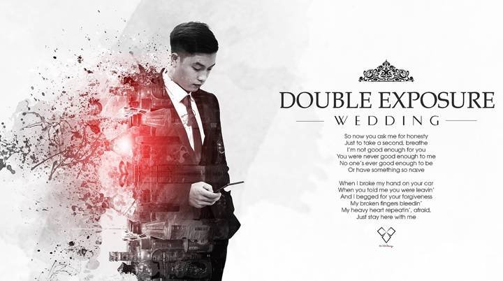 FREEBIES: 6 Elegant Double Exposure PSD, Stocks & Brushes