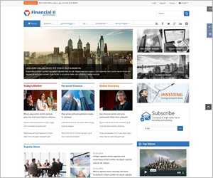 Sj Financial II - Responsive Financial Joomla Template