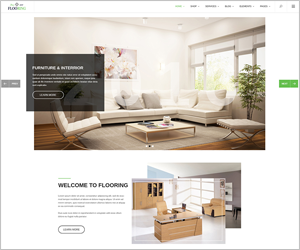 Responsive Joomla Interior Template - SJ Flooring