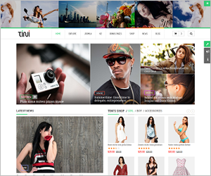 Responsive Joomla news magazine Template - SJ Tini