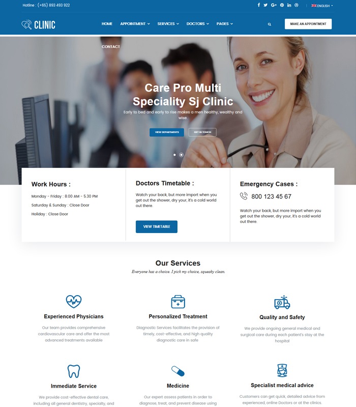 Top Medical & Healthcare Joomla Templates in 2020