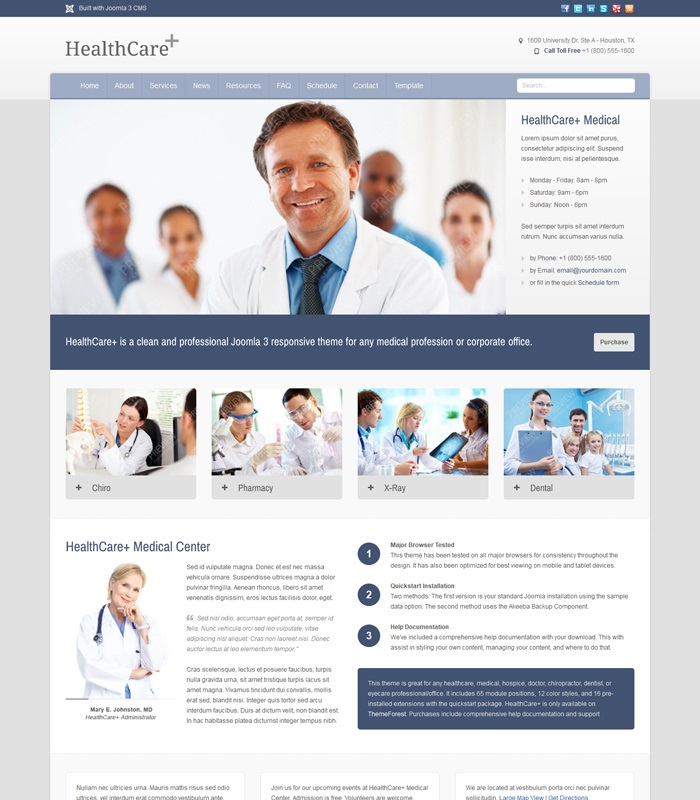 Top Medical & Healthcare Joomla Templates in 2020