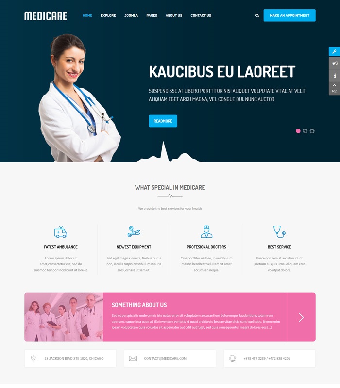 Top Medical & Healthcare Joomla Templates in 2020