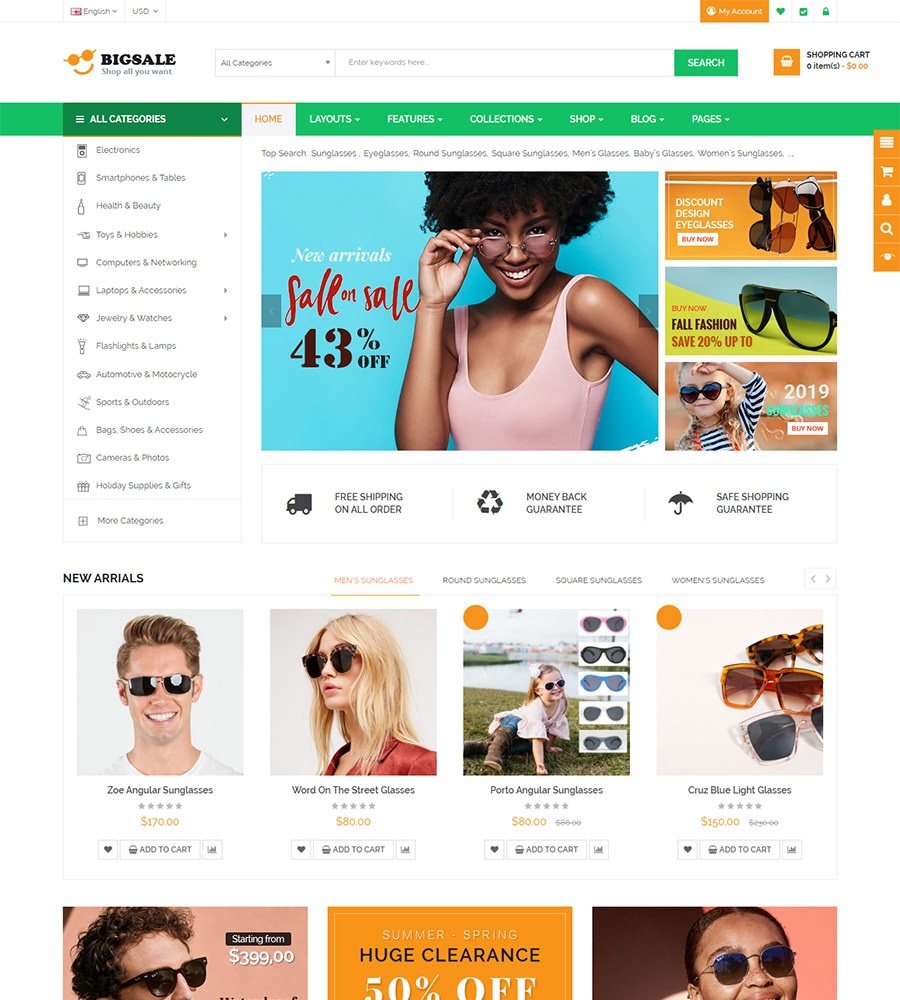 Top 10 Best Multi Vendor Marketplace OpenCart Themes for 2021