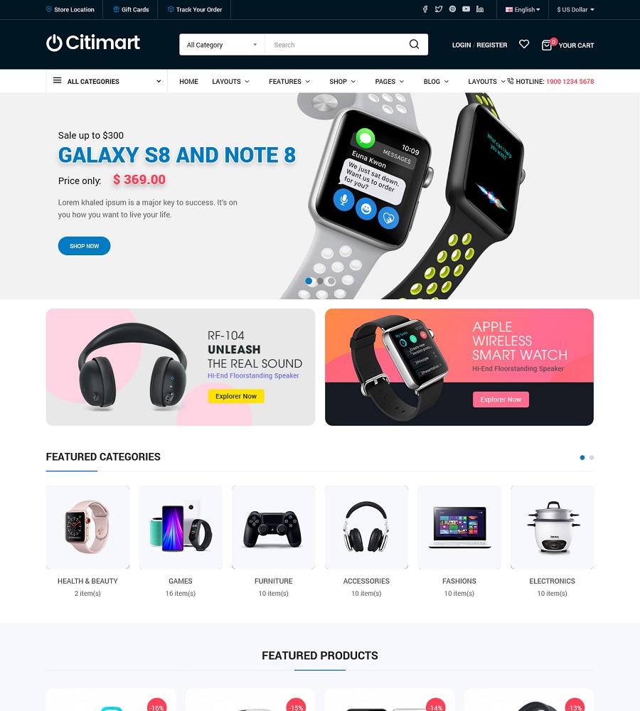 2021's Best Free & Premium Multipurpose OpenCart Themes