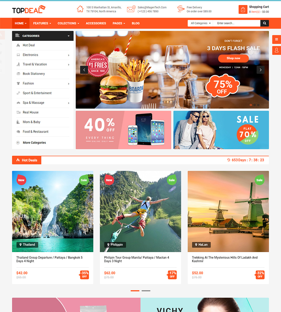 2021's Best Free & Premium Multipurpose OpenCart Themes