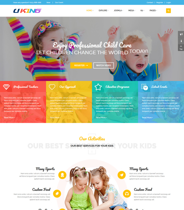 Best Education & University Joomla Template in 2019