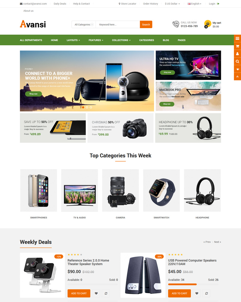 10 Top Multi Vendor | Multi Seller Marketplace OpenCart Themes 2019