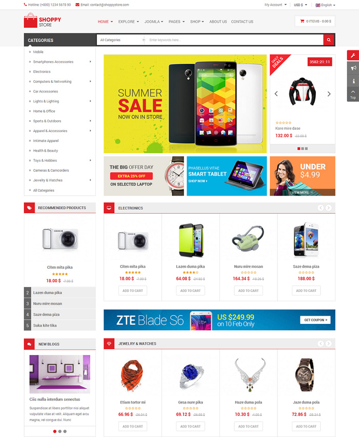 Best Free & Premium VirtueMart Templates in 2019