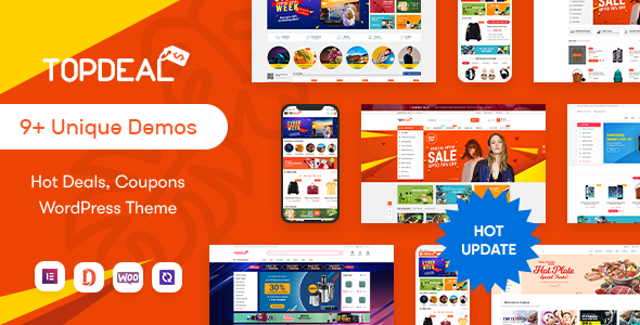 TopDeal - Multi Vendor Marketplace WooCommerce WordPress Theme