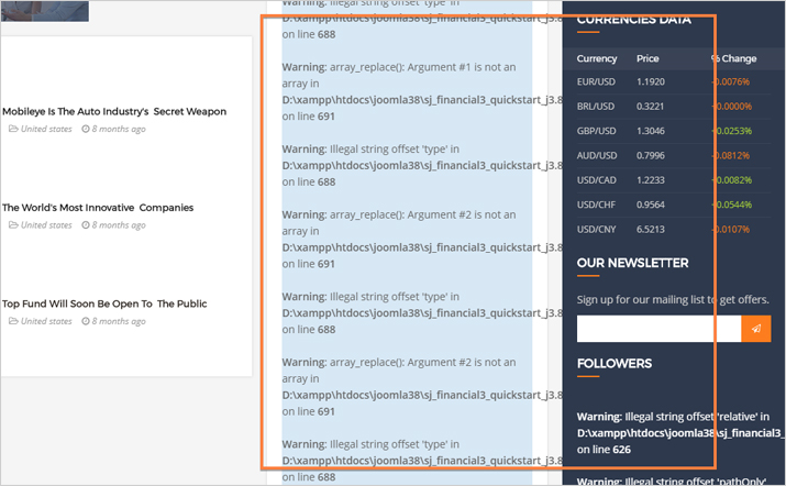 How to Fix Bugs When Update Sj Templates to Joomla 3.8