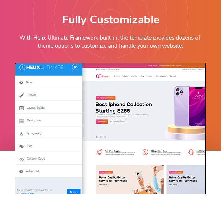 Sj Gostore - Hitech/Digital Store Joomla 4 Template