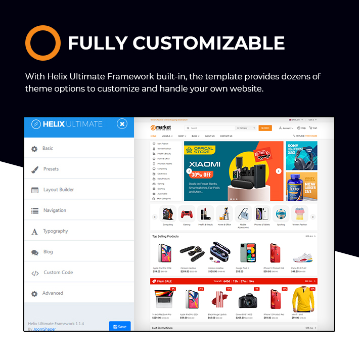 Emarket - Responsive Multipurpose Joomla & VirtueMart Template