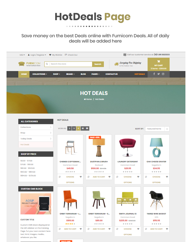 Furnicom - Multipurpose Stencil Responsive BigCommerce Theme