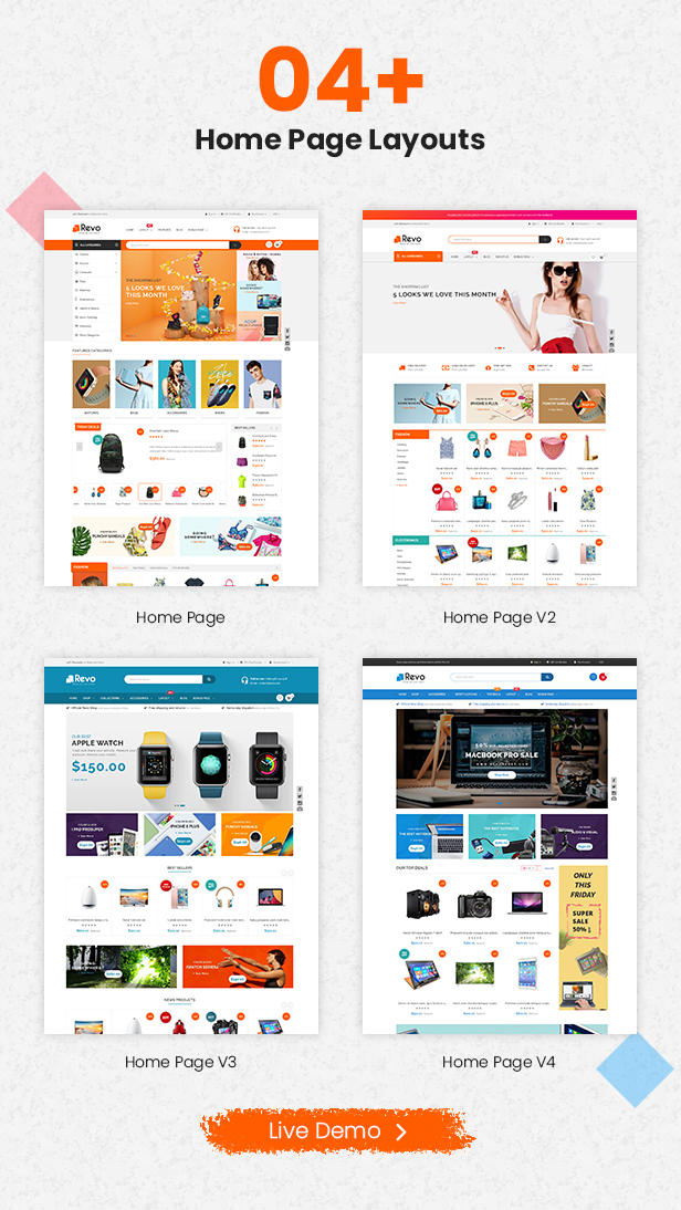 Revo - Multipurpose Stencil Responsive BigCommerce Theme