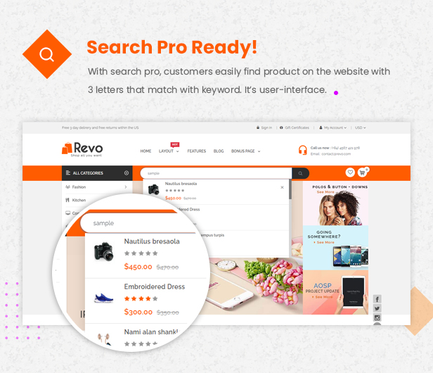 Revo - Multipurpose Stencil Responsive BigCommerce Theme