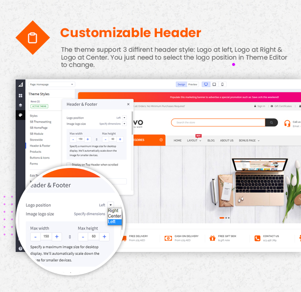 Revo - Multipurpose Stencil Responsive BigCommerce Theme