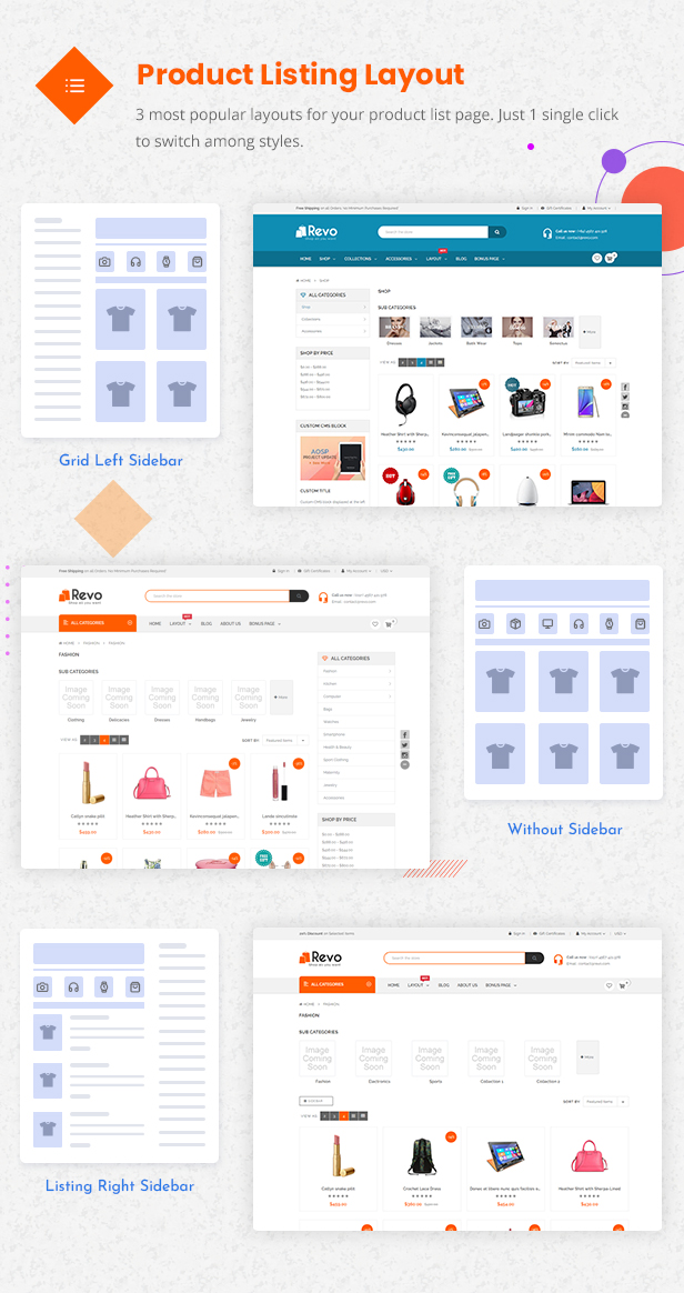 Revo - Multipurpose Stencil Responsive BigCommerce Theme