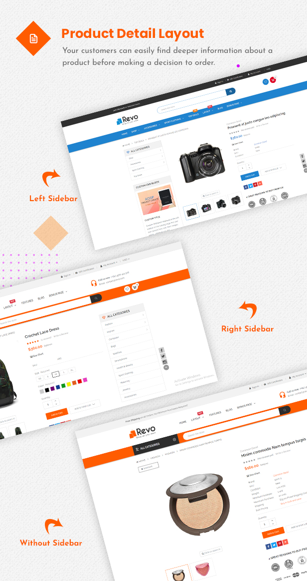 Revo - Multipurpose Stencil Responsive BigCommerce Theme